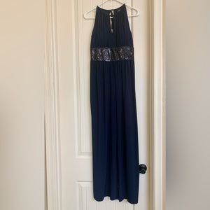 Navy blue jumpsuit Size 8p